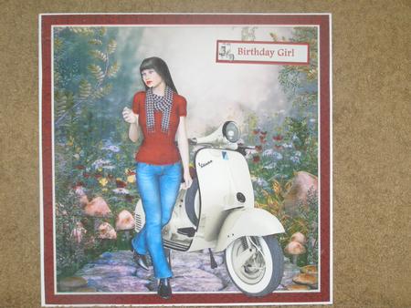 Scooter Girl Mini Kit by Susan Smith