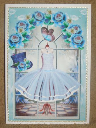 Window & Romantic Dress by Susan Smith