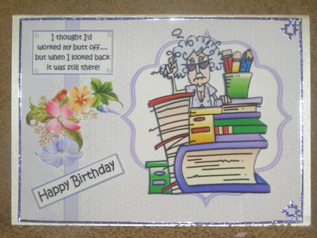 Stella Worked Hard Retirement/birthday by Susan Smith