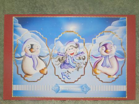 Enchanted Night Panel Card with Toppers by Susan Smith