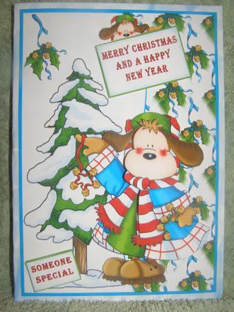 Jingle Bells Pup by Susan Smith