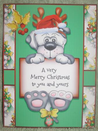Happy Christmas Critter 1 by Susan Smith