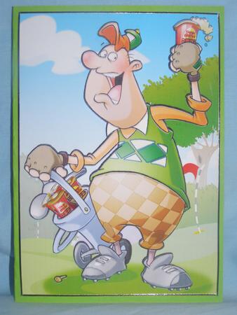 Golf and Beer Dude by Susan Smith
