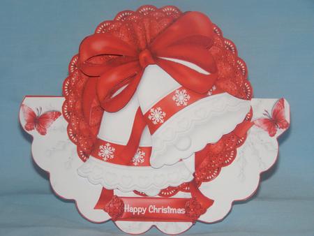 The Bells Ring Out Scalloped Wobble Card Kit by Susan Smith