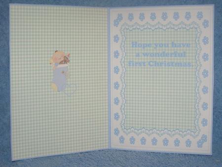 Christmas Stocking Baby 1 Insert by Susan Smith