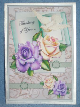 Classic Roses Sympathy/other Occasion by Susan Smith