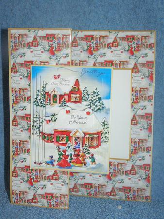 Vintage Christmas Fold Back by Susan Smith