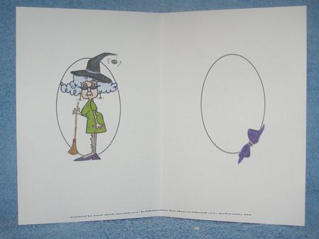 Stella Will Be Flying for Halloween/birthday Insert by Susan Smith