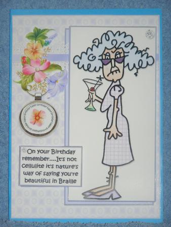 Stella Says You're Beautiful Quick Card by Susan Smith