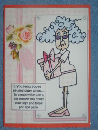 Stella Prepares for a Sneeze Quick Card by Susan Smith