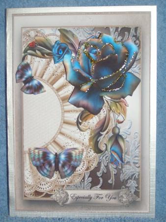 Autumn Roses & Butterflies Beauty by Susan Smith