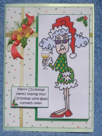 Stella Sends Christmas Wishes Quick Card by Susan Smith