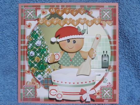 Baking Gingerbread Christmas by Susan Smith