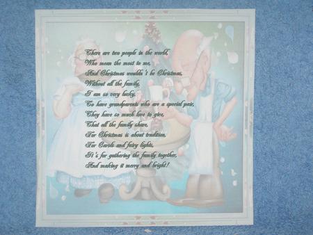 Grandma and Granddad Insert by Susan Smith
