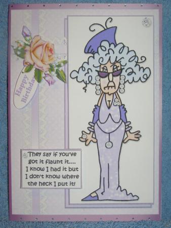 Stella Flaunts It Quick Card by Susan Smith