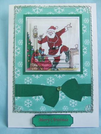 Jolly Santa by Susan Smith