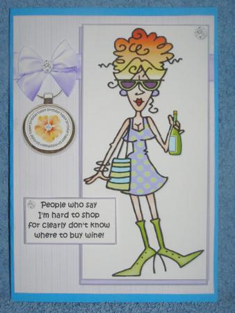Rita Isn't Hard to Shop for Quick Card by Susan Smith