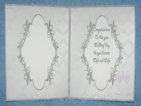 A5 Bride & Bride Insert by Susan Smith