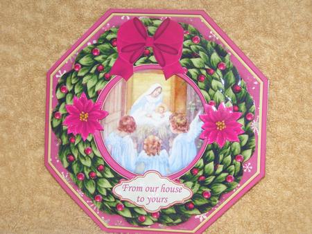 Christmas Wreath Builder Nativity Mini Kit by Susan Smith