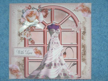 Pretty Pink Dress Topper by Susan Smith