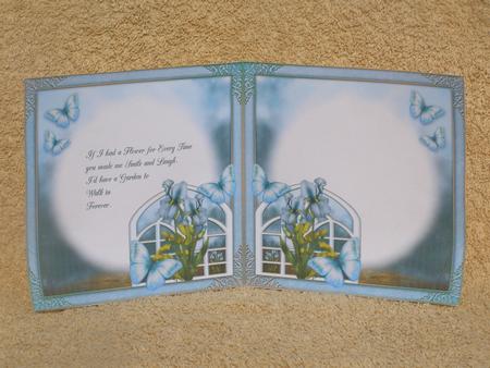 Iris & Trellis Insert by Susan Smith