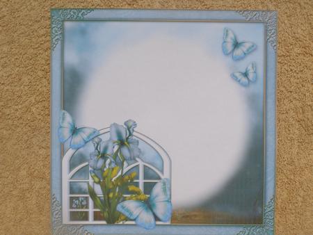 Iris & Trellis 8x8 Blank Insert by Susan Smith