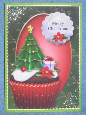 Fabulous Christmas Tree Cupcake by Susan Smith