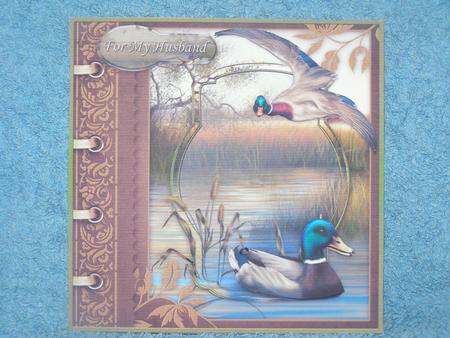 Down by the River Card Topper & Quick Decoupage by Susan Smith
