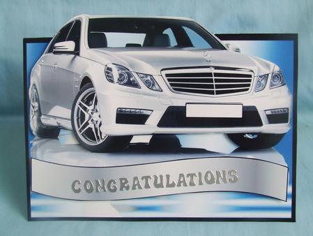 Silver Mercedes Over the Edge by Susan Smith