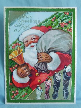 Greetings from Santa Large Topper by Susan Smith