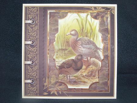 Bird Family Card with Pyramid Stackers by Susan Smith