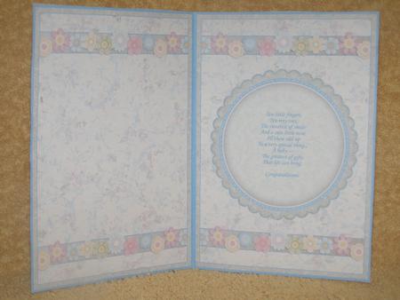 New Baby Boy Insert for Cup484981_68 Vintage Baby Boy by Susan Smith