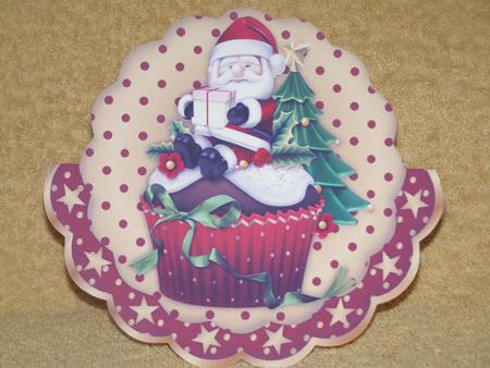 Little Christmas Cupcake Wobble Card Mini-kit by Susan Smith