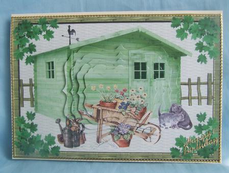 The Garden Shed Shaped Pyramid by Susan Smith