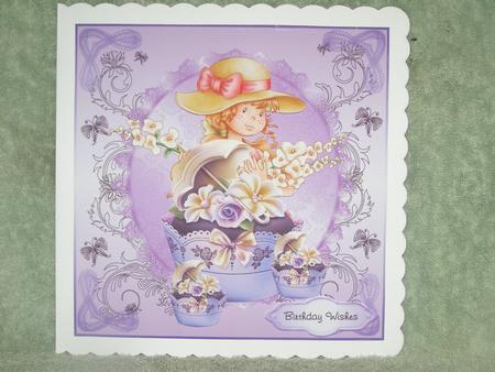 Floral Fantasy with Cupcakes by Susan Smith