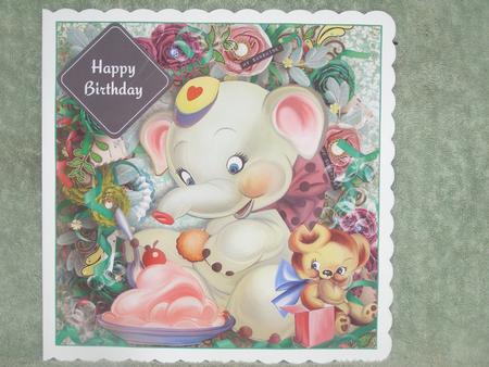 Ellie Birthday Blancmange by Susan Smith