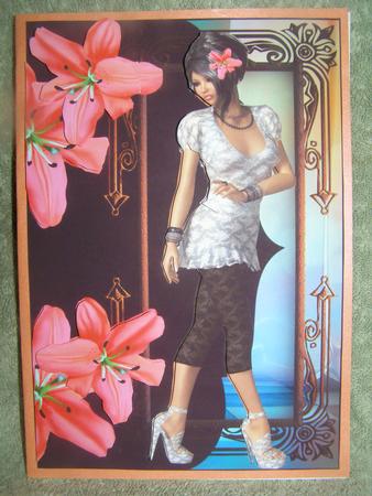 Oriental Girl 3 by Susan Smith