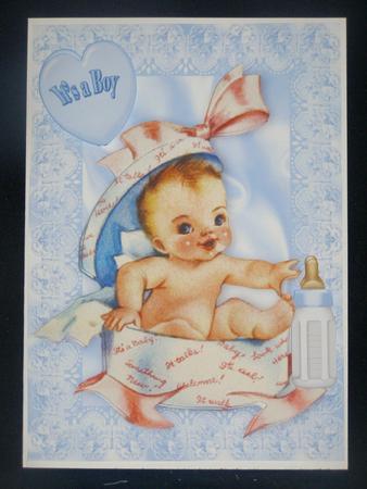 It's a Boy! Reaching for His Bottle by Susan Smith