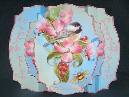 Feathered Friends Pop-out Card Mini-kit by Susan Smith