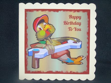 Quick Card - Mechanic Bird by Susan Smith