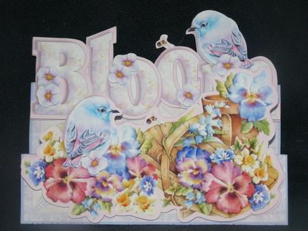 Words & Pictures Stepper Mini-kit - Bloom by Susan Smith