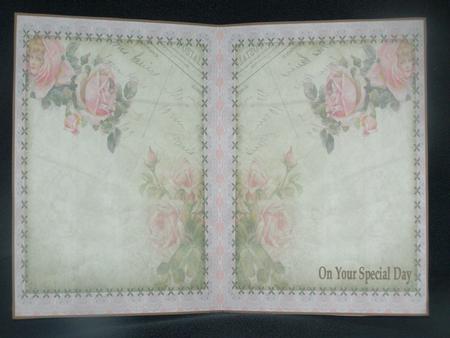 Pretty Pink Roses Insert 2 by Susan Smith
