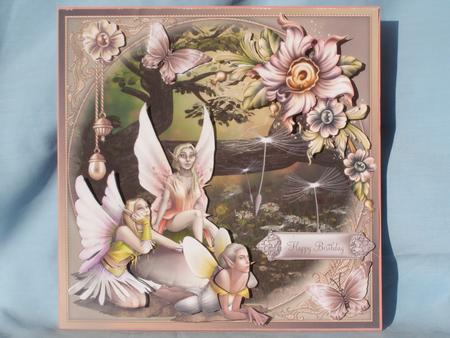 Fairy New Beginnings Card Front Kit by Susan Smith
