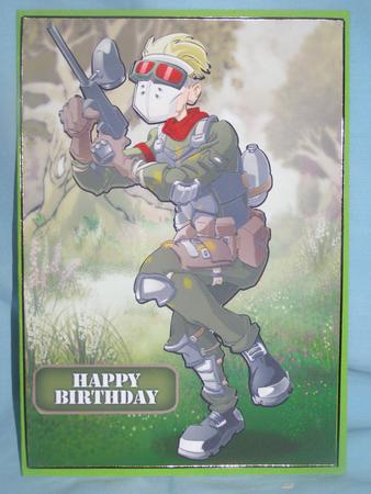 Paintball Dude by Susan Smith