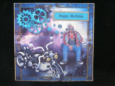 Motor Bike Cole by Susan Smith