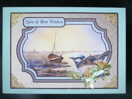 Wild Bird & Norfolk Broads Scene by Susan Smith
