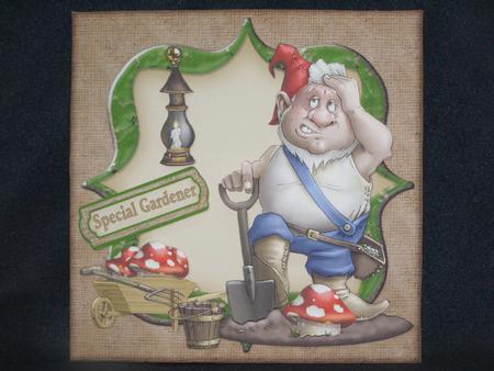 8x8 the Gardening Gnome Mini Kit by Susan Smith