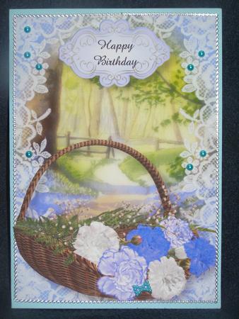 A Basket of Flowers for You - Bluebell Woods by Susan Smith