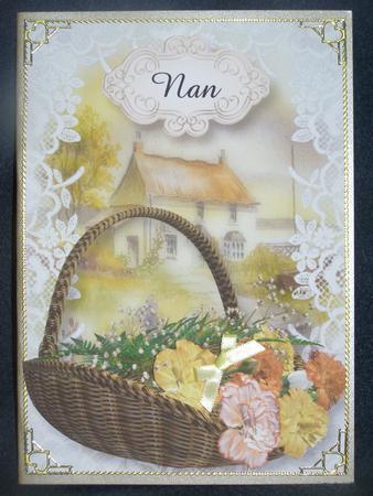 A Basket of Flowers for You - Seaside Cottage by Susan Smith