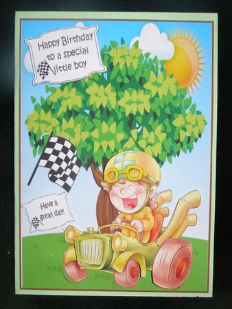 Racing in the Park by Susan Smith